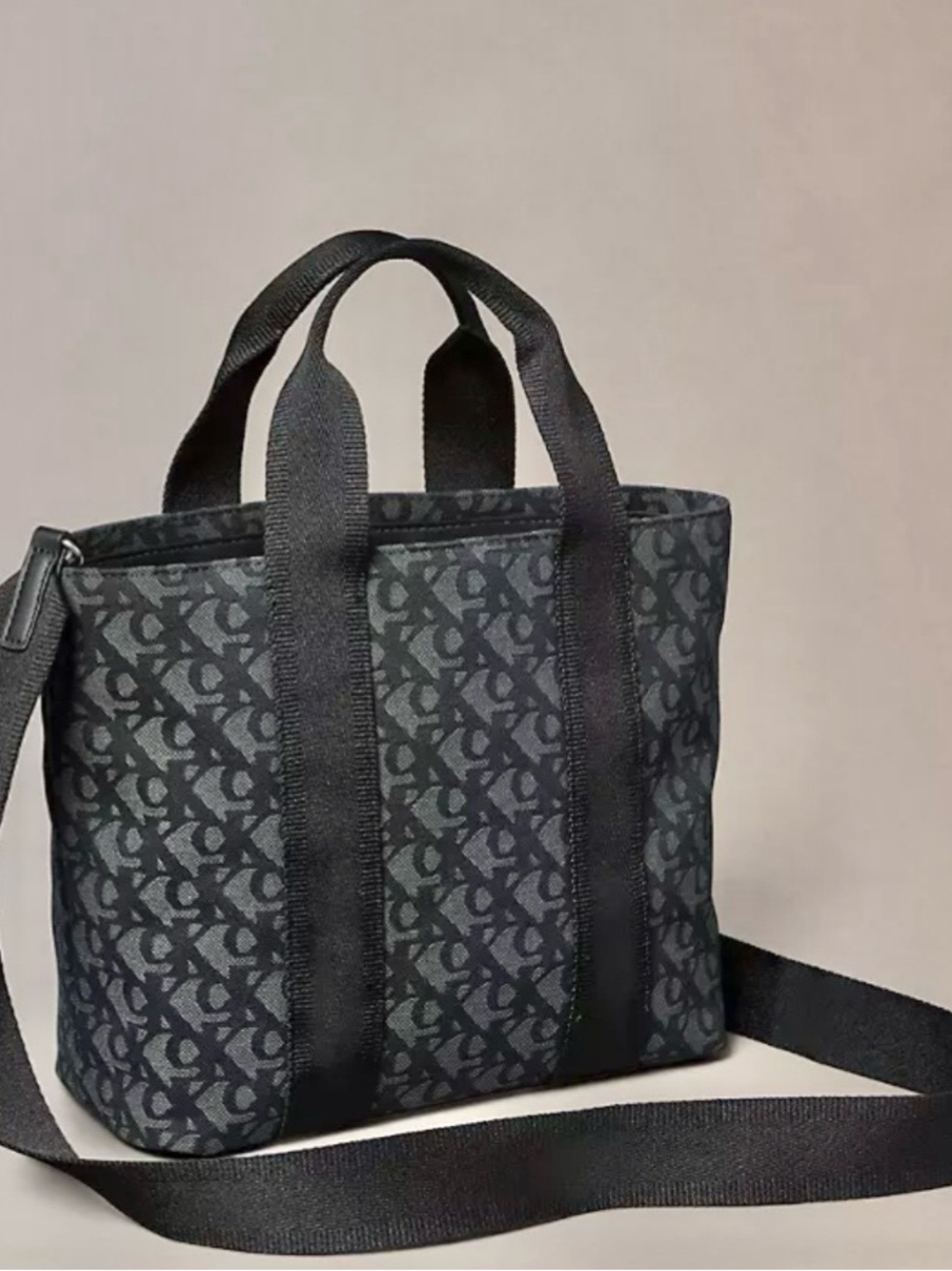 Calvin Klein Ultralight Logo Jacquard Mini Tote Bag